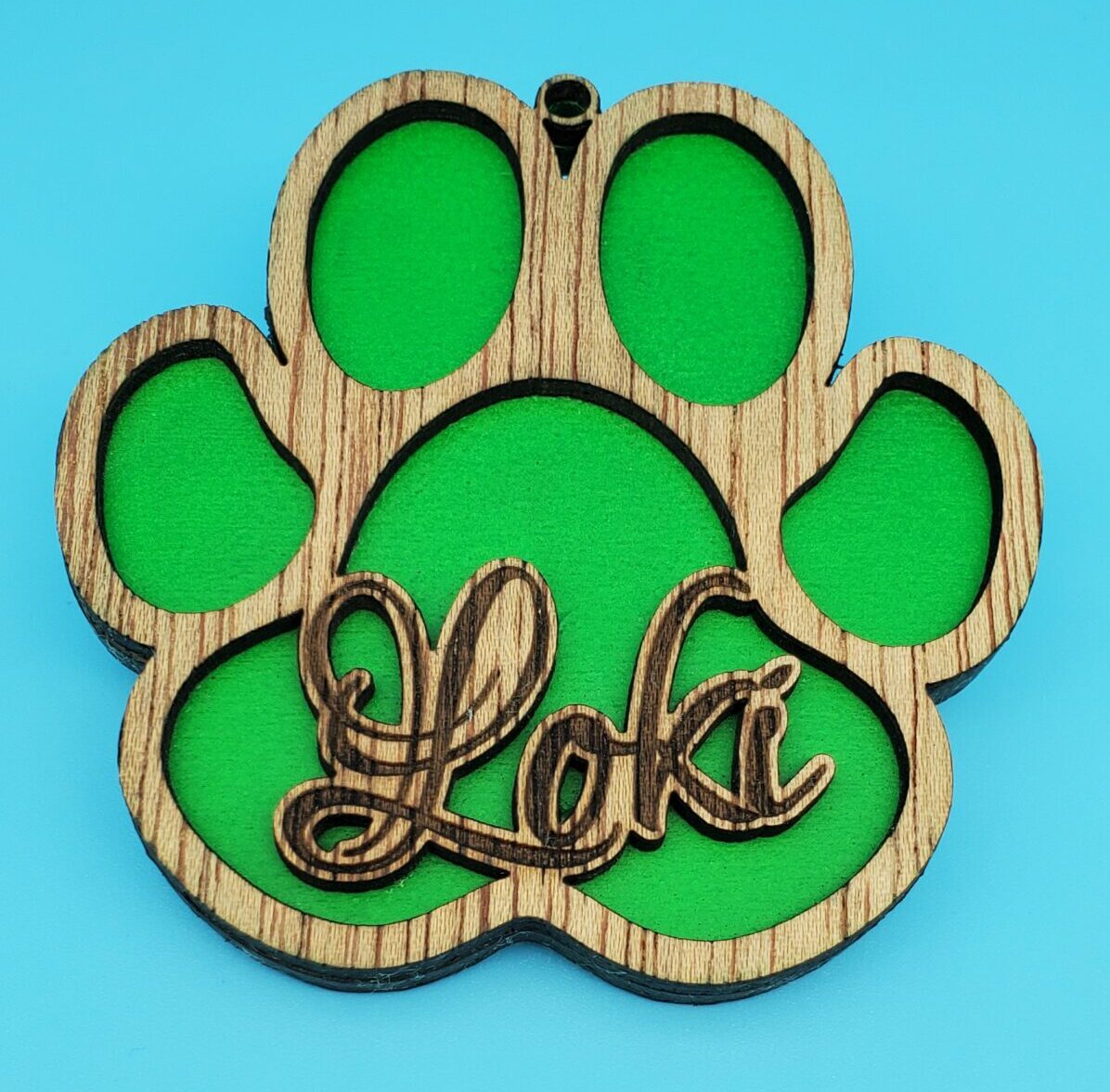 Wooden Pet Ornament